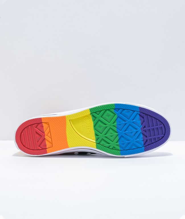 converse chuck rainbow